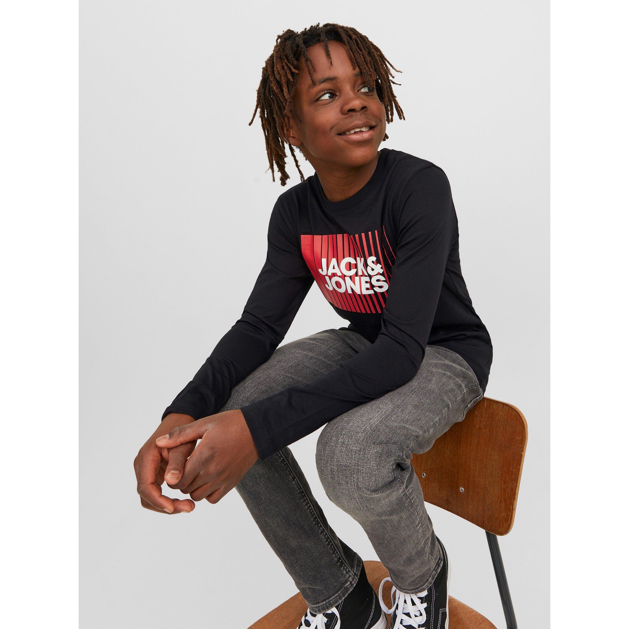 Jack and Jones Logo Long Sleeve T Shirt Infants