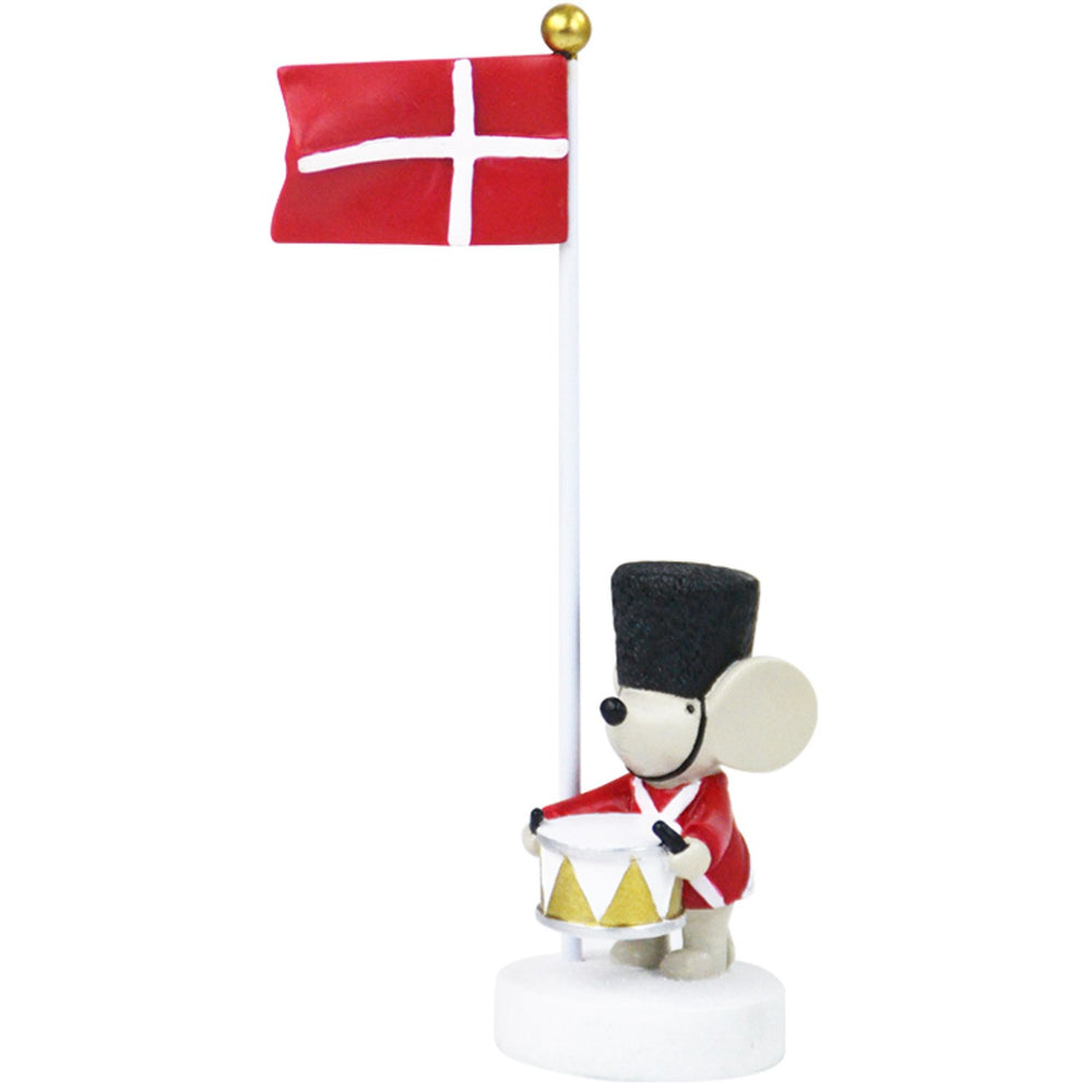 Køb Kids by Friis Bordflag mus med tromme