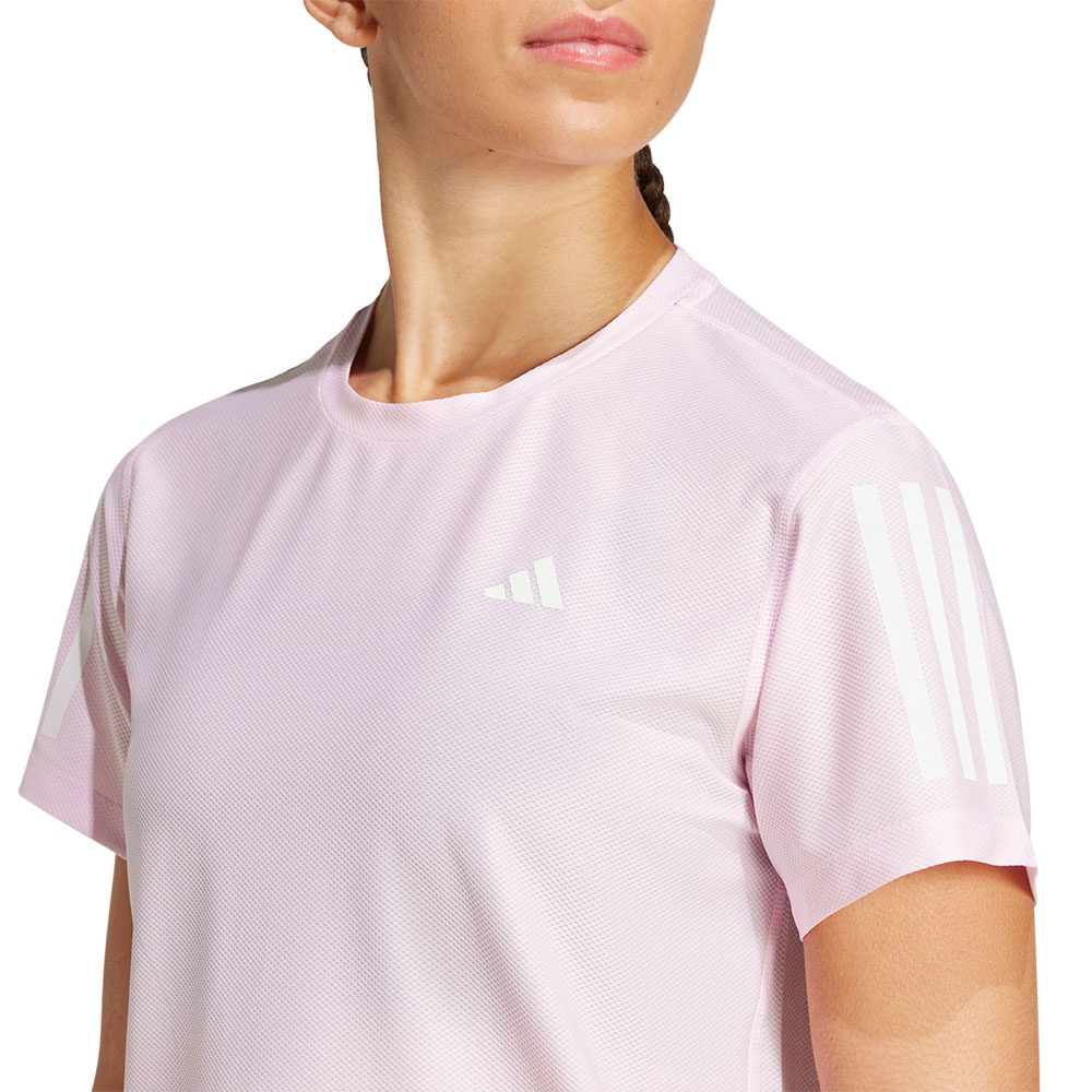 adidas Own the Run T-Shirt Damen clear pink