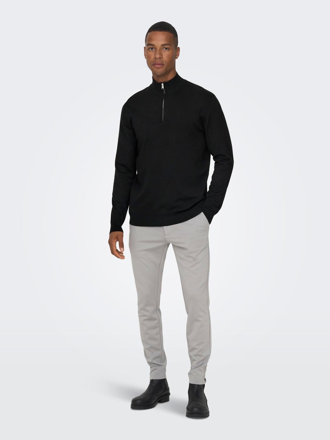ONSWYLER Pullover Black