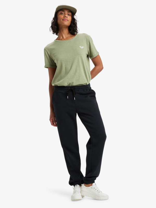Surf Stoked Brushed Pantalon de jogging Noir Femme