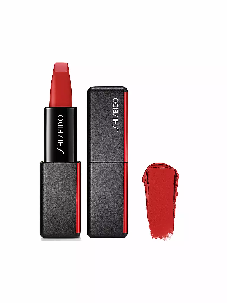 SHISEIDO ModernMatte Powder Lipstick (514 Hyper Red) rot