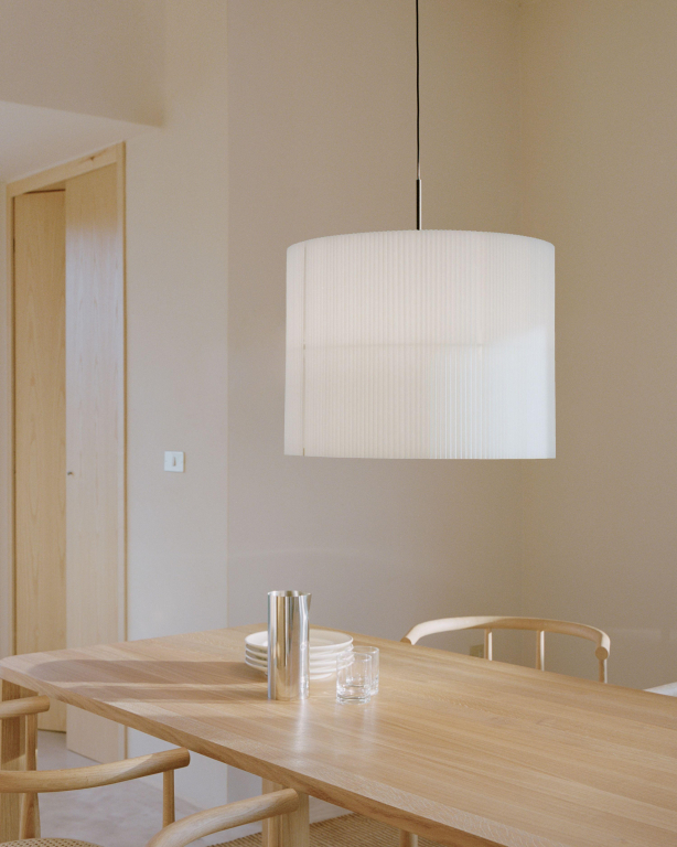 New Works Nebra hanglamp LED large Ø55 wit