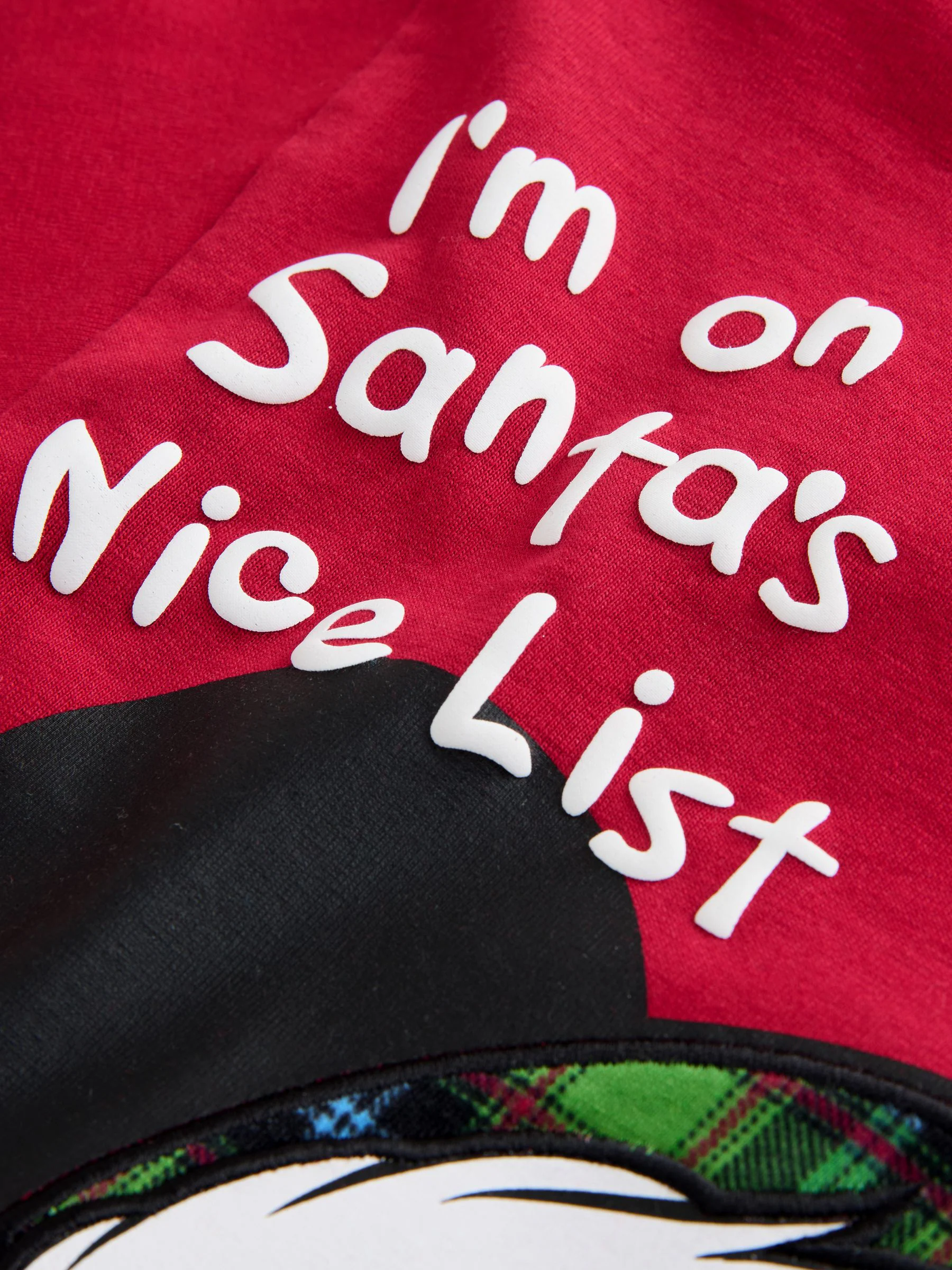 Rood Kerstmis - Bluey T-shirt met lange mouwen (3mnd-8jr)