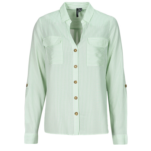 Vero Moda - VMBUMPY - Blanc / Vert