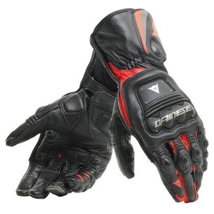 Gants Dainese STEEL PRO - Noir / Rouge