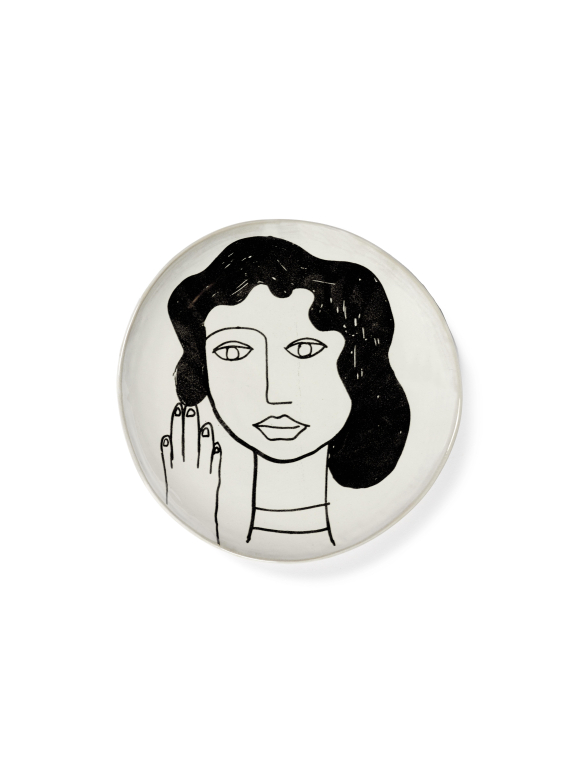 Serax La Mère by Marie Michielssen dinerbord Ø25 set van 2 Venetian Red