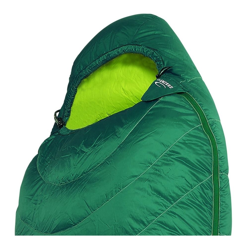 Camp ED 400 PLUS +5°C - Sac de couchage bleu/lime
