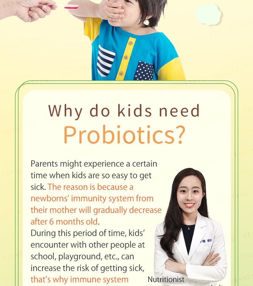 BHK's - Kinderprobioticapoeder Sinaasappelsmaak