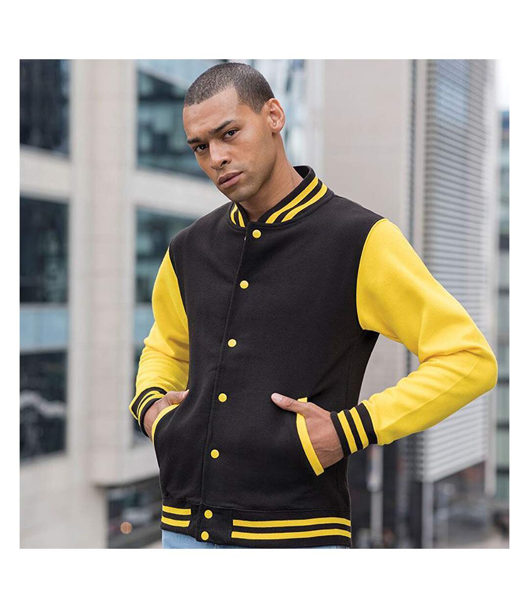 Awdis - Veste - Hommes (Noir/Jaune) - UTRW175
