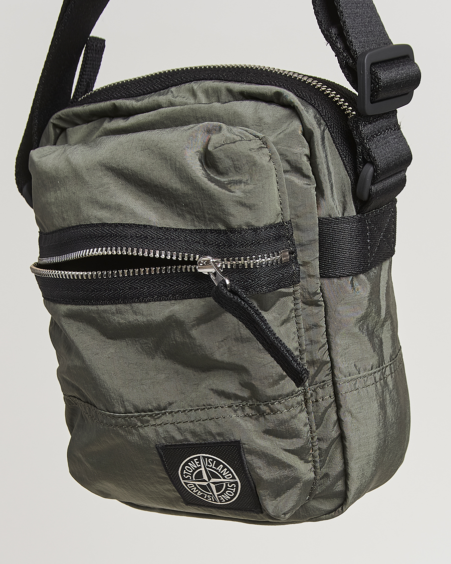Stone Island Nylon Metal Shoulder Pouch Musk