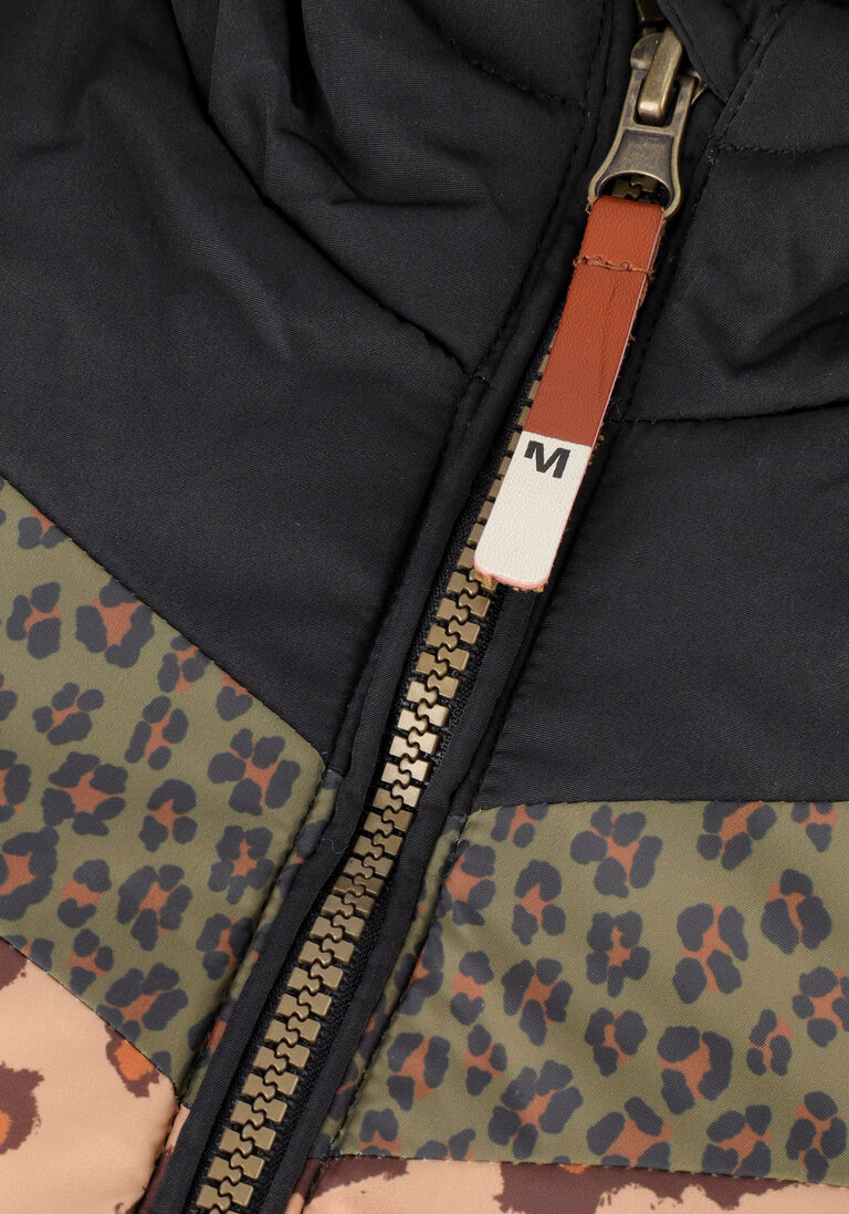 MOODSTREET zwarte moodstreet gewatteerde jas m207-5212