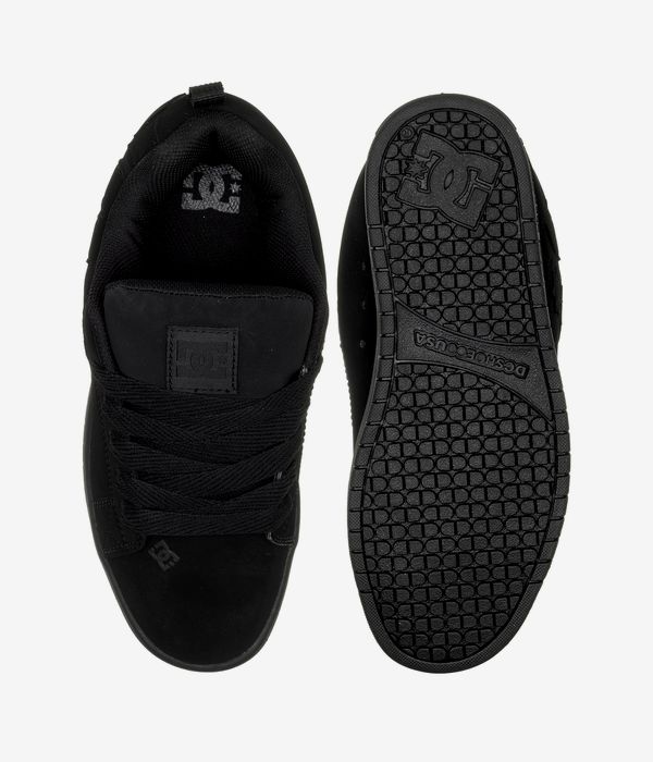 DC Court Graffik Schuh (black black black)
