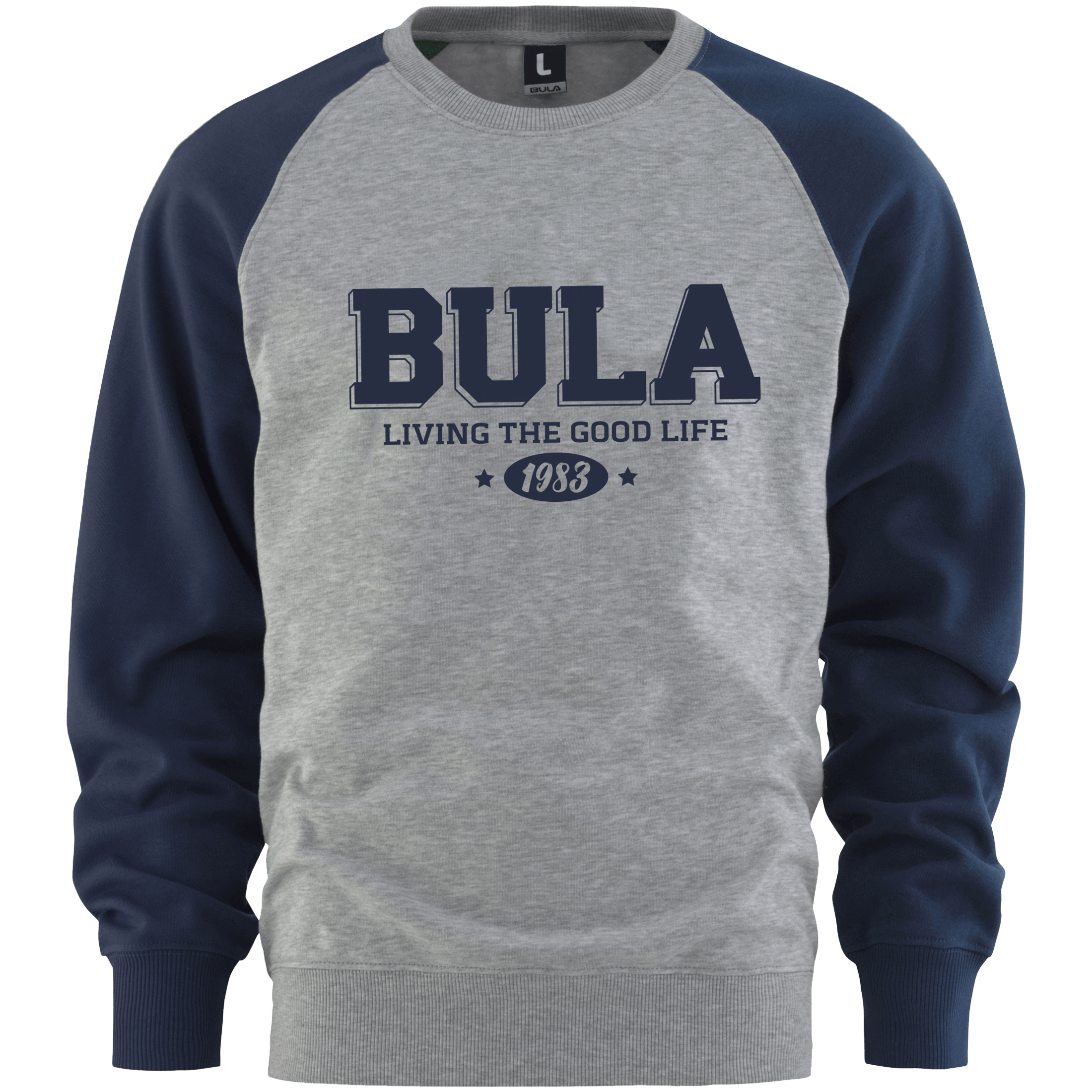 Bula Campus Block Crew - Fritid og bomull