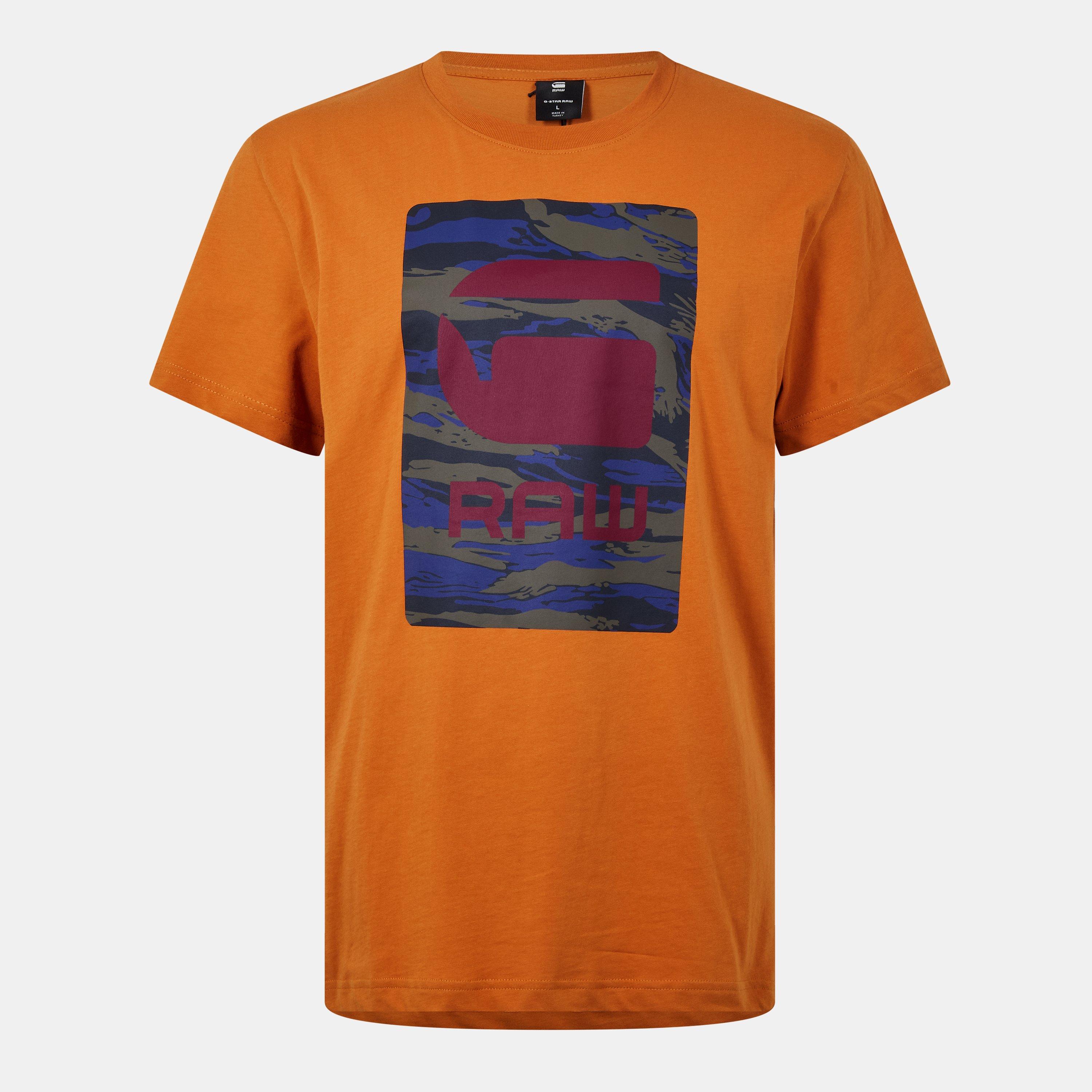 G Star Camo Box Graphic T Shirt