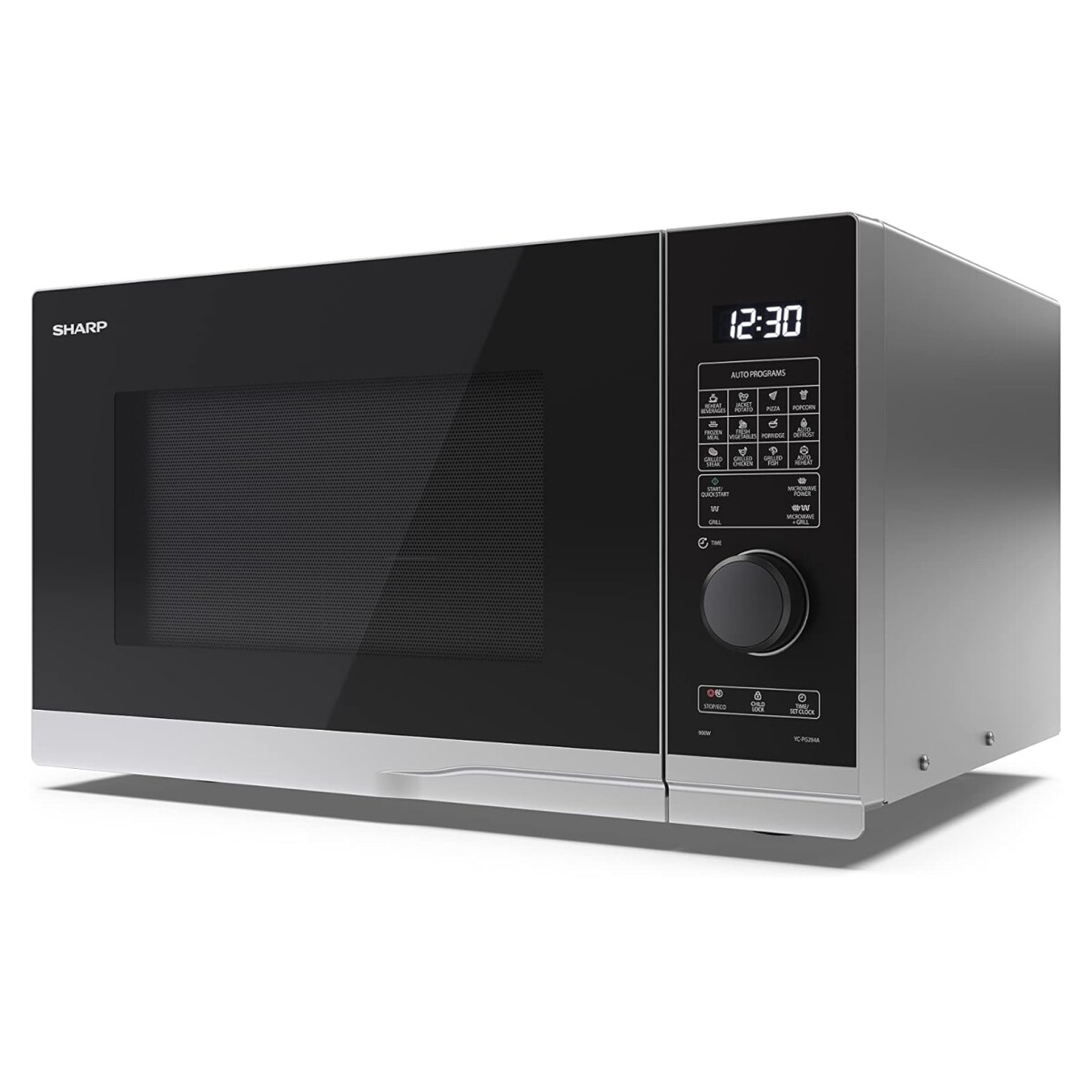 SHARP Mikrowelle YC-PG284AE-S