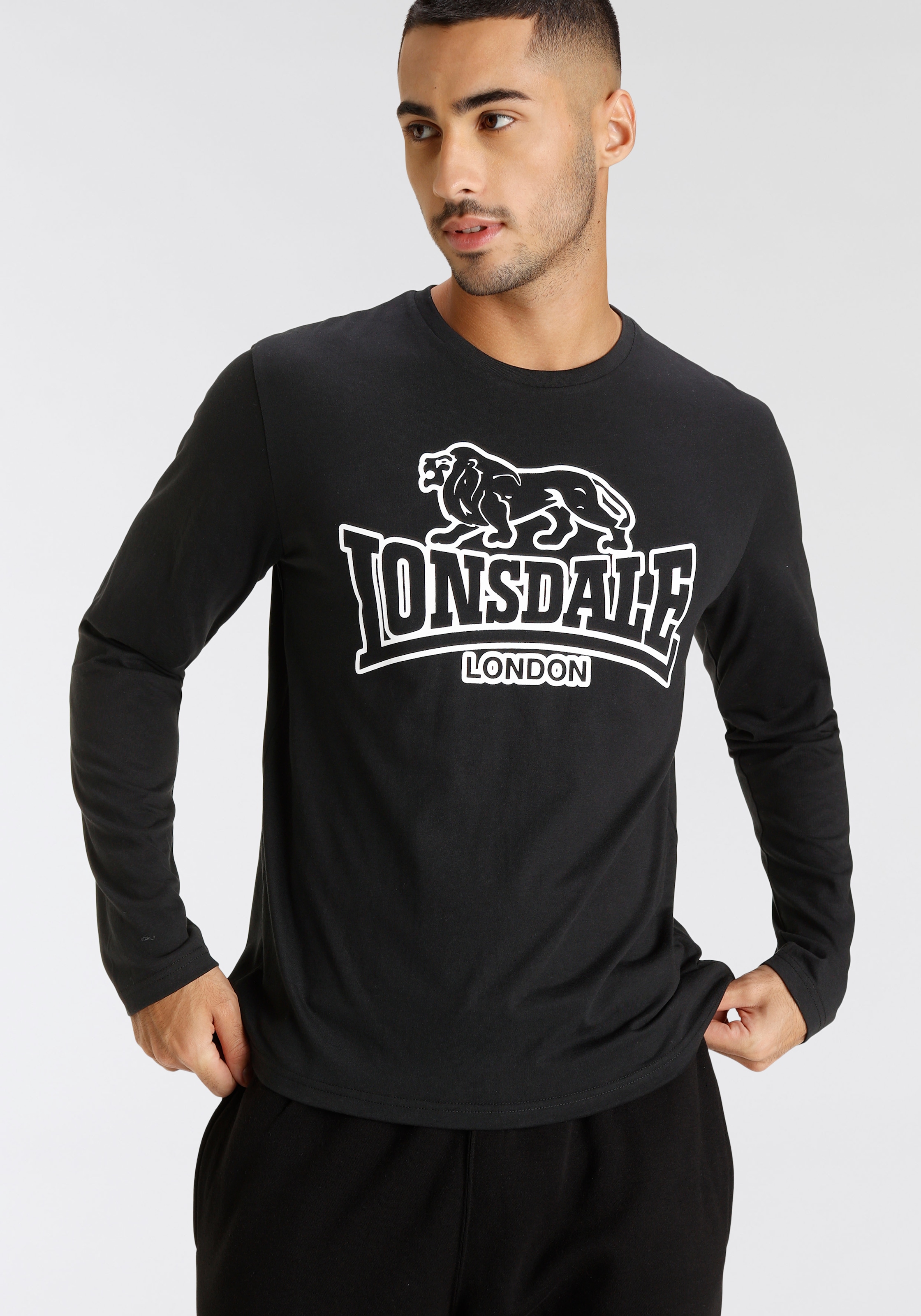 Lonsdale Langarmshirt »FOGORIC«, 2 Stk.