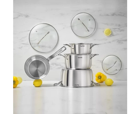 Tefal Intuition 7 pcs set Stainless steel