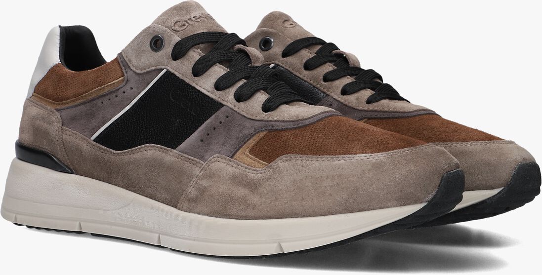 taupe greve lage sneakers walker h