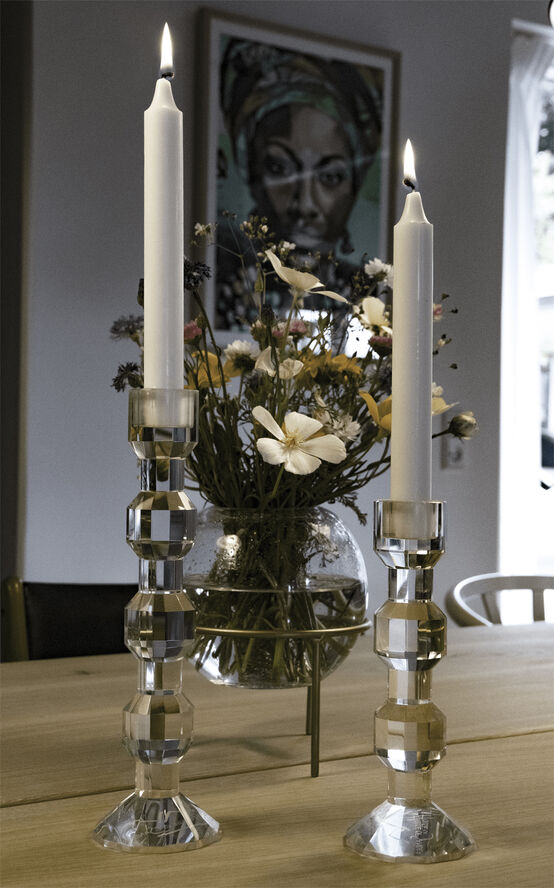 House of Sander Iris lysestage