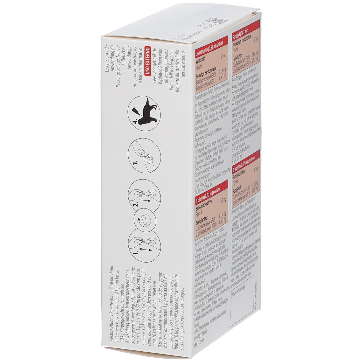 Amflee® 67 mg für kleine Hunde