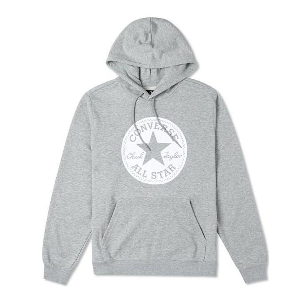 Converse Sweat à capuche Gris Femme Converse Classic Fit Chuck