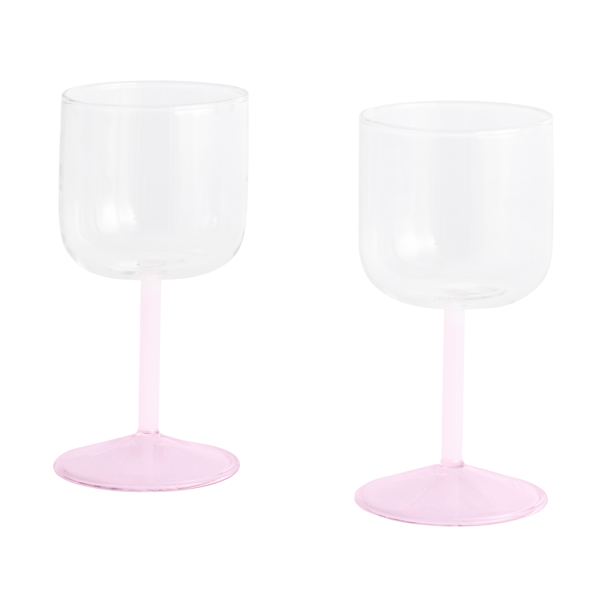 Wijnglas Tint Clear light pink - set van 2