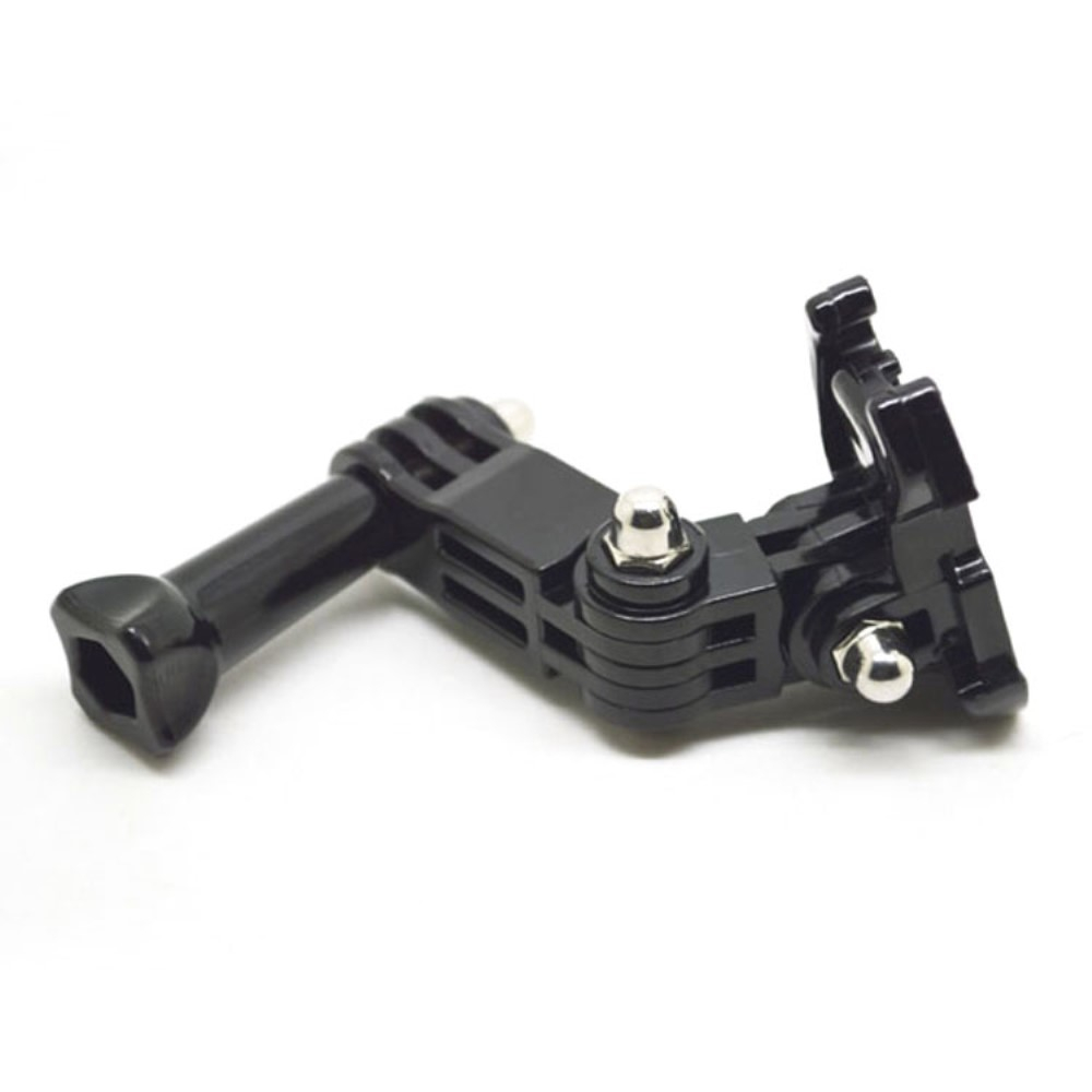 GoPro 3-Achsen Schwenkbar Stativ Mount Adapter Halterung - Schwarz