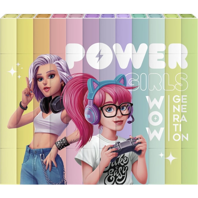 WOW Generation - Dual Marker - Power Girls - 1 Set
