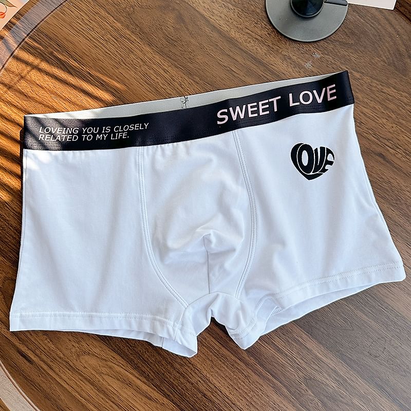Pancherry - Brief met tailleband en letters