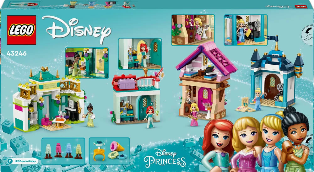 LEGO®DISNEY PRINCESS™ 43246 - LES AVENTURES DES PRINCESSES DISNEY AU MARCHE