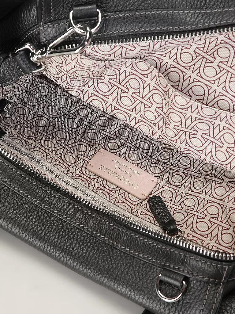 COCCINELLE Ledertasche - Henkeltasche COCCINELLELORD schwarz