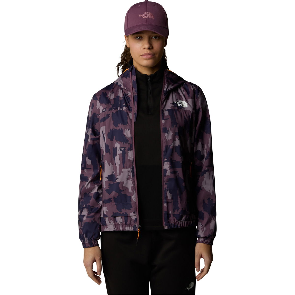 The North Face Mountain Athletics Print Wind Track Jakke Dame