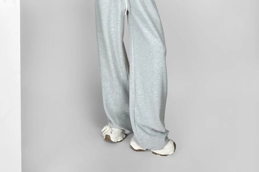 Asiris - High Rise Color-Block Loose-Fit Wijde Joggingbroek