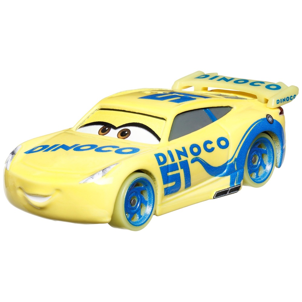 Pixar Cars Glow Racers 1:55 Maßstab Dinoco Cruz Ramirez Die-Cast Fahrzeug