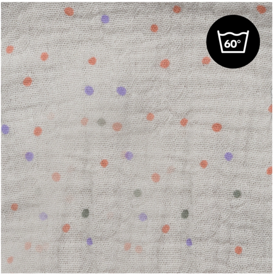hauck Bezug für Babywippe Baby Bouncer Beige Dots