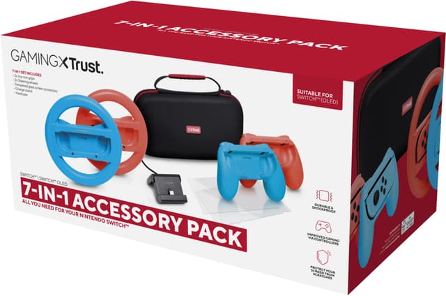 Trust GXT1249 Nintendo Switch tilbehørspakke (7-pakke)