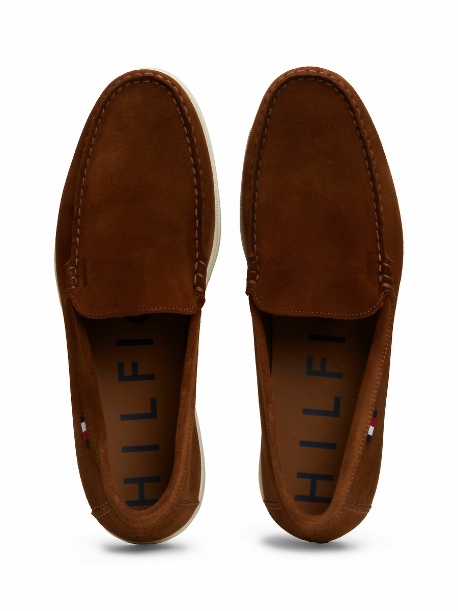 TOMMY HILFIGER<br>Mocassins em camurça