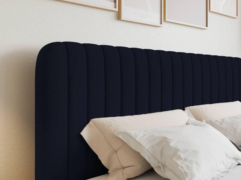 NADUVI Collection Boxspring Adrien velvet met opbergvak 180x200