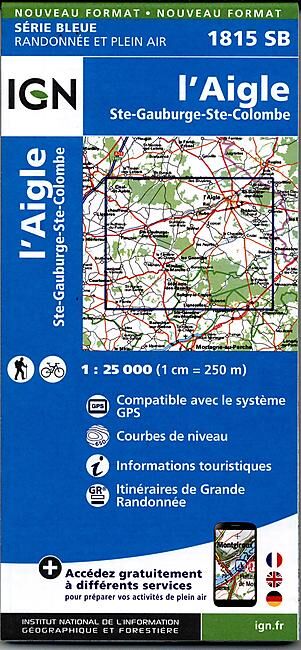 IGN - 1815 SB L AIGLE 1 25 000