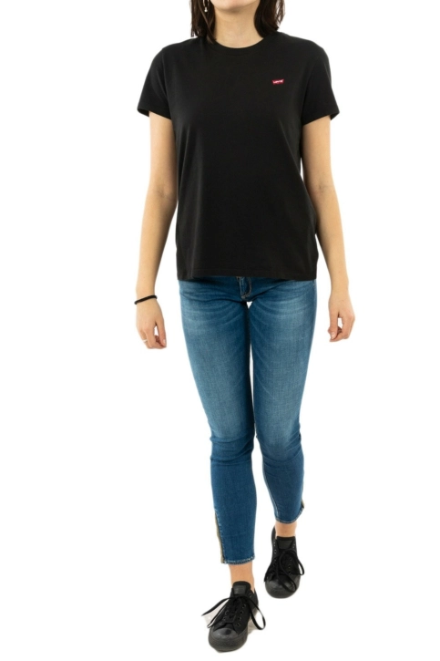 Tee shirt levi's® perfect tee mineral black