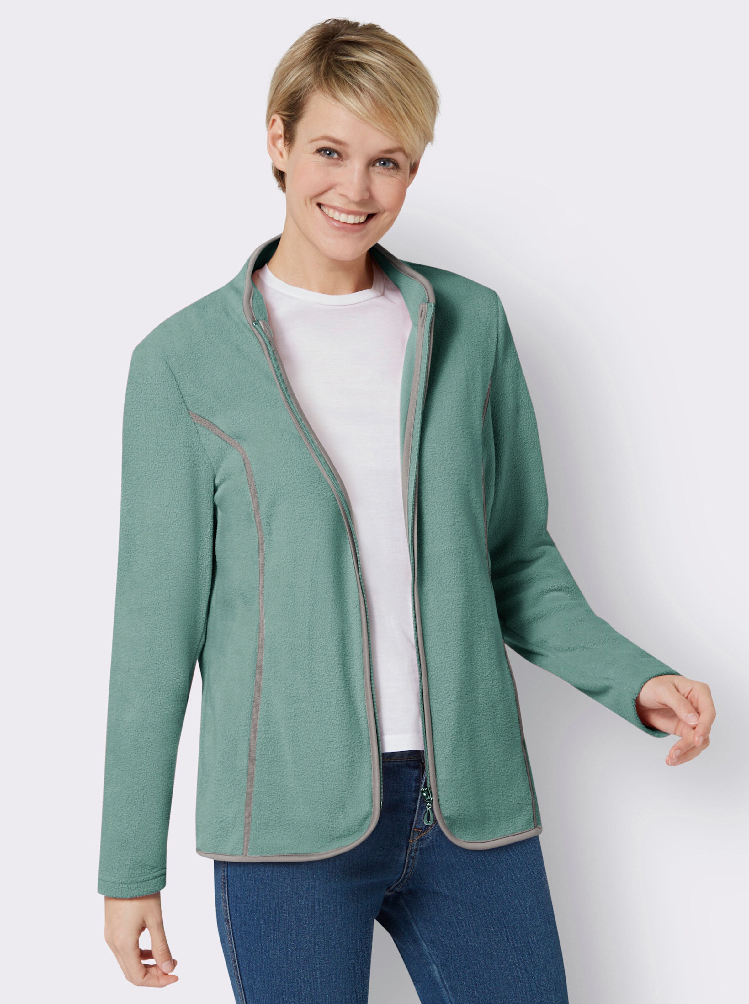 Fleece-Jacke