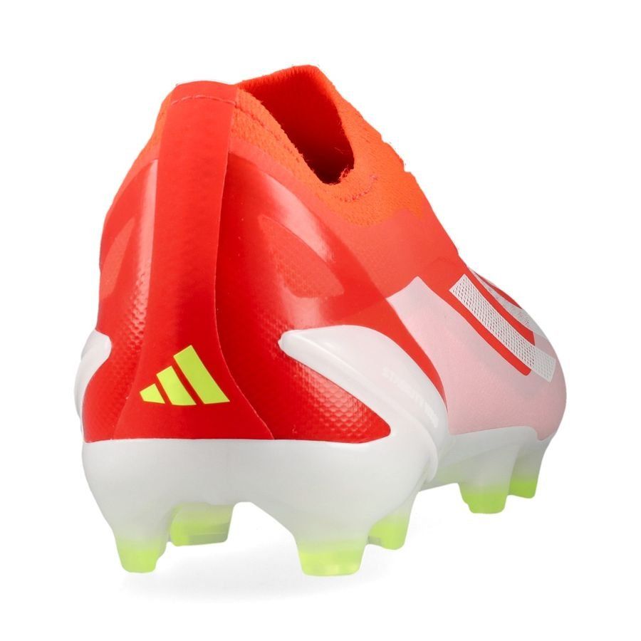adidas X Crazyfast Elite Laceless FG Energy Citrus - Rouge/Blanc/Jaune
