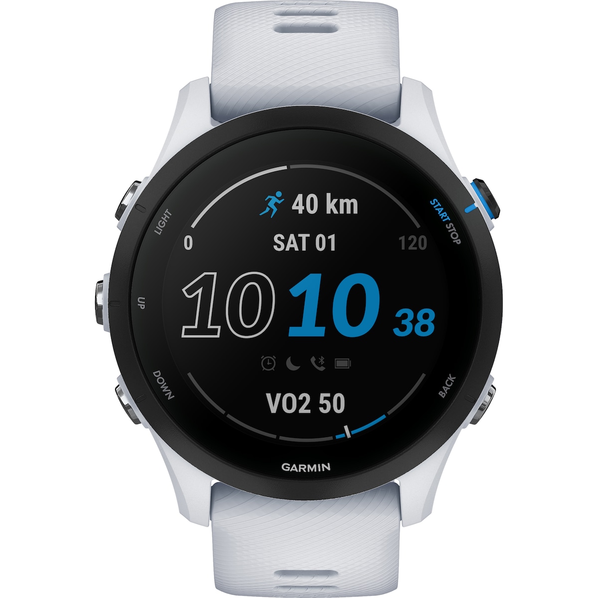 Garmin Forerunner 255 Music sportsklokke (hvit)