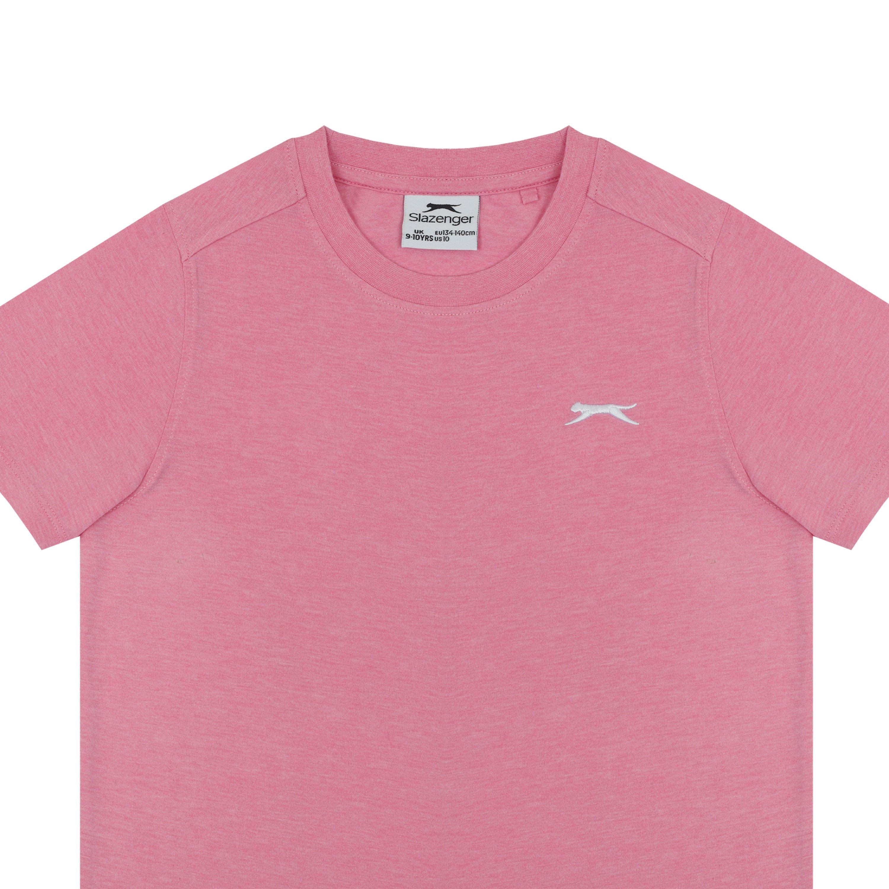 Slazenger Junior Boys Plain Tee shirt