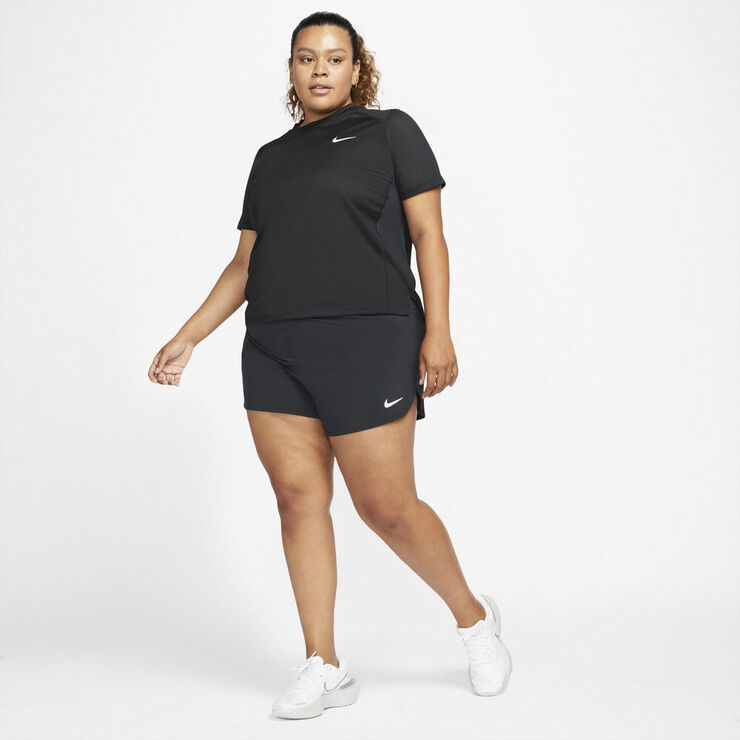 Nike Eclipse løbeshorts (Plus Size) Sort