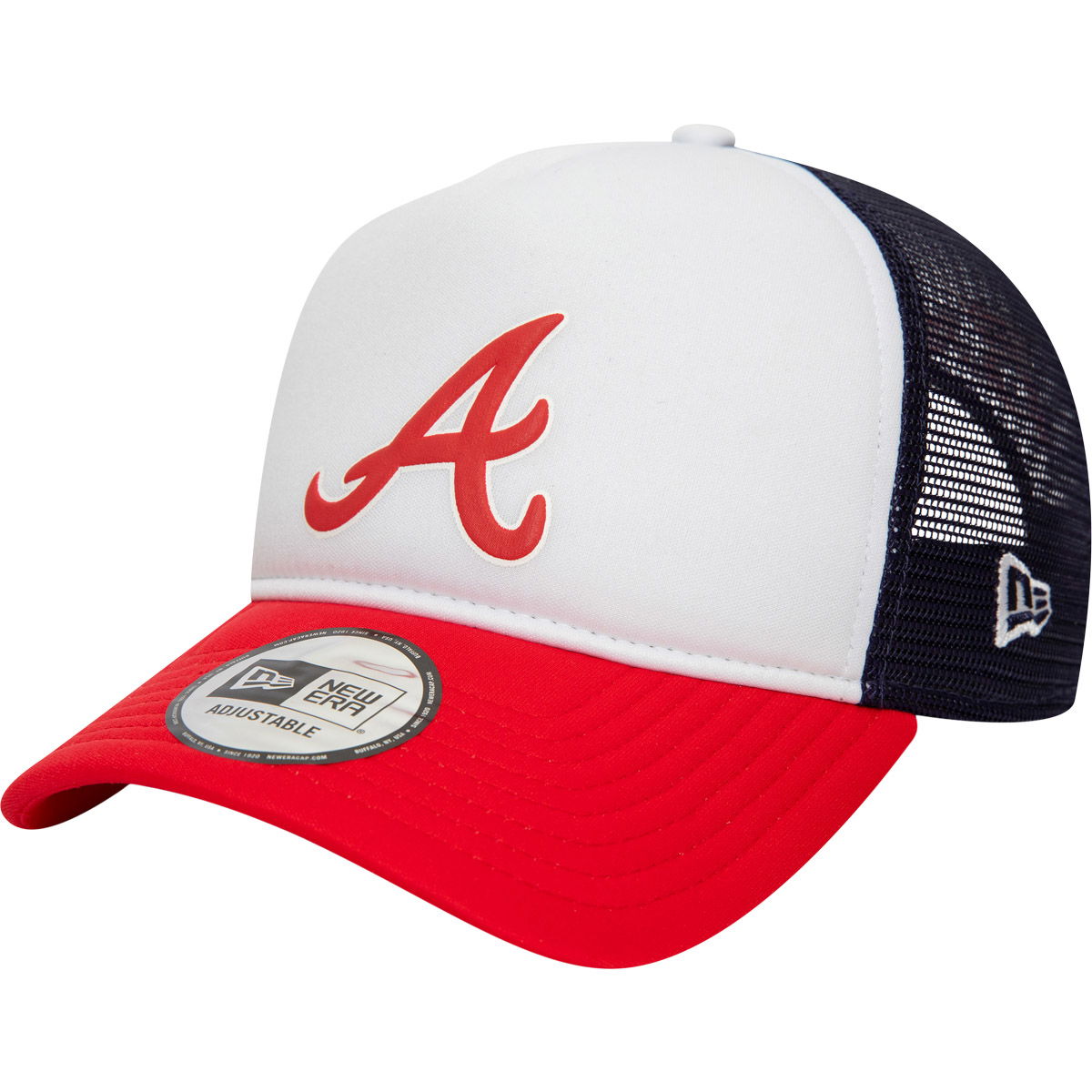 New Era MLB Atlanta Braves Trucker Snapback Cap
