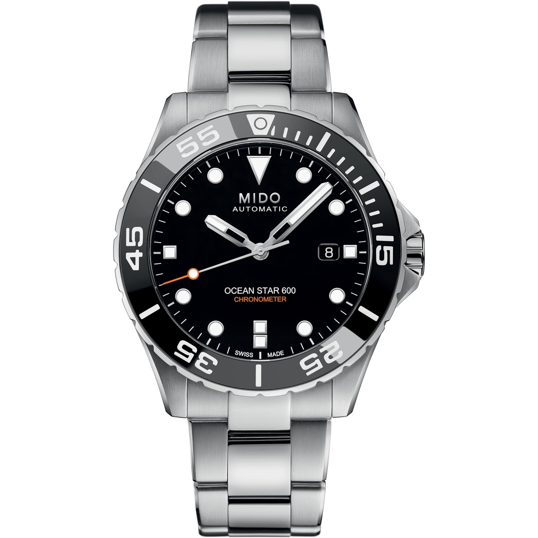 Mido Ocean Star Diver 600 Chronometer Si Schwarz