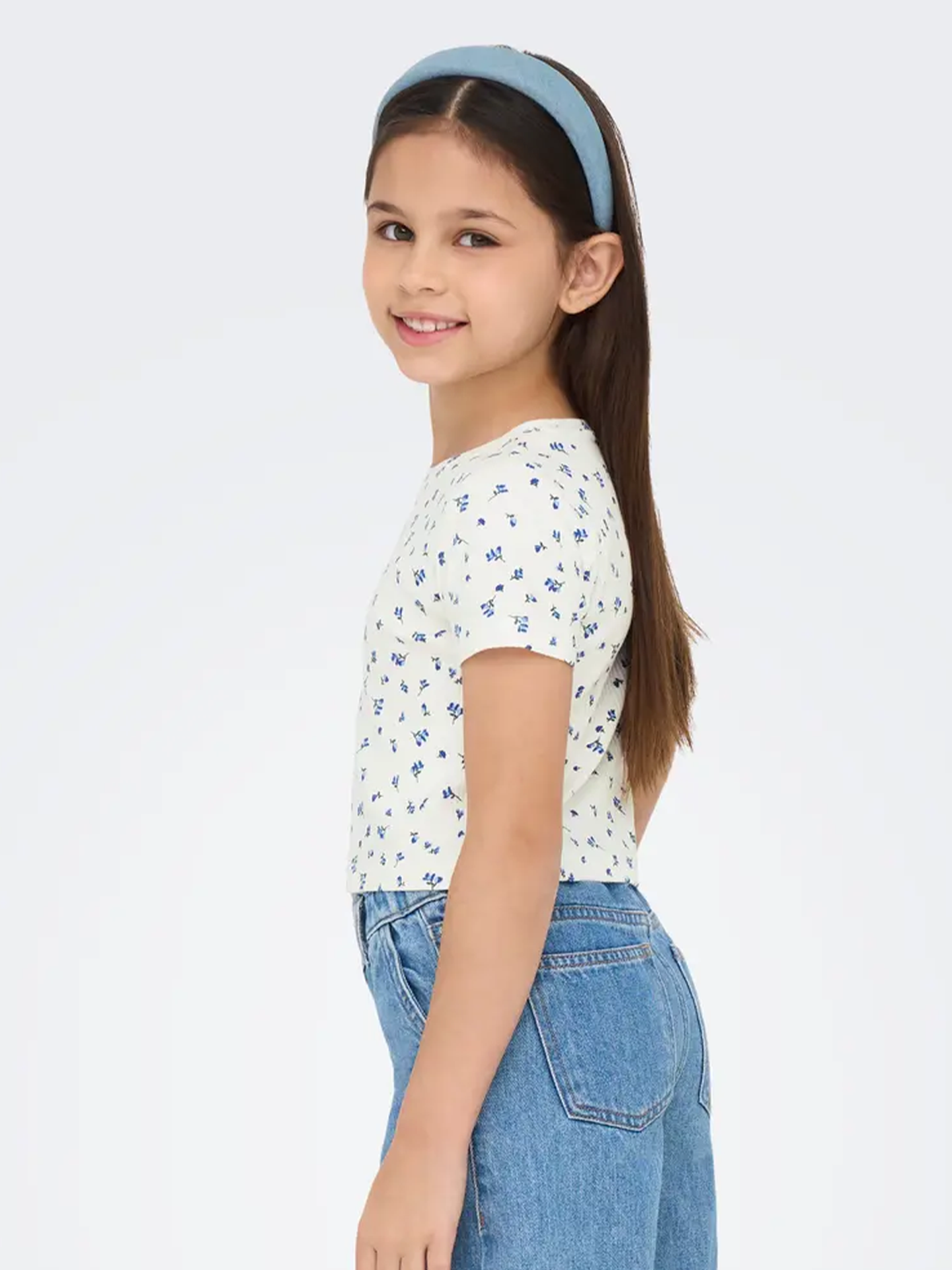 Bella Life Aop Short Sleeve Top Juniors
