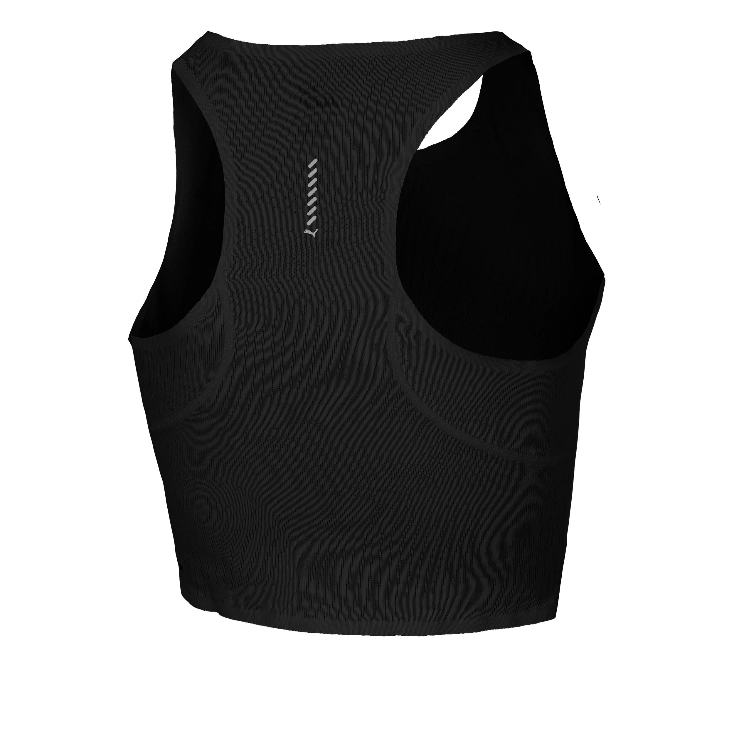Puma Run Ultraspun Crop Débardeur Tank Top Femmes - Noir